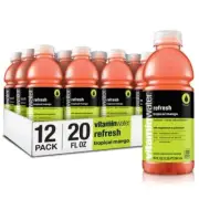 refresh electrolyte enhanced water w/ vitamins, tropical mango drinks, 20 fl ...
