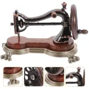 Sewing Machine Figurine Mini Miniature Retro Doll House Ornament