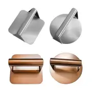 Stainless Steel Burger Press Smooth Burger Smasher for Barbecue Home Cooking