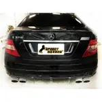 BENZ 賓士 W204 C300 C63 碳纖維 CARBON V 款尾翼