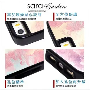 客製化 手機殼 iPhone 6/6S【多款手機型號提供】粉紫 光盾 L039 Sara Garden