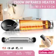 Maxkon Carbon Infrared Heater Electric Instant Strip Heat 2500W Outdoor Home Bar