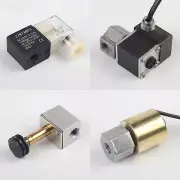 Mini Air Pump Solenoid Valve Power-Off Oil-free Air Compressor Exhaust Valve
