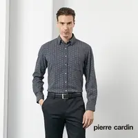 在飛比找PChome24h購物優惠-【pierre cardin 皮爾卡登】 男裝進口印花長袖襯