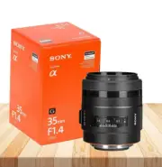 Sony 35mm f/1.4G Wide Angle Prime Lens Full-Frame A-Mount (SAL35F14G) G-Series