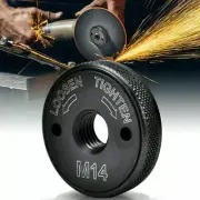 Locking Plate Chuck For M14 Angle Grinder Quick Clamping Nut And Device Black CS