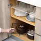 可伸縮廚房下水槽櫥柜置物架隔層碗碟架廚具瀝水收納架調味品架子