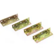 Kaltgewalzte Stahl Bettgitter Halterung 4er Set feines Design f��r stabiles Bett