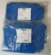 Bag of 100 Panduit Pan-Ty® PLT2S-M76 Cable Tie Aqua Tefzel High Heat 7.4 Inch L