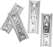 ABOOFAN 2pcs Hidden Design Sofa Bed Brackets Sturdy Wall Mount Hardware Kit for Sectional Attachment Reliable Pin Connection for Bed Parts Aesthetic Furniture