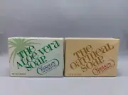 2 Vintage Original 4.25 oz Yardley of London Soaps (Aloe Vera & Oatmeal)