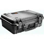 Pelican 1500 Case - Black with Foam