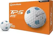 [TaylorMade] 2024 Tp5 Pix NCAA Golf Balls Tp5 12-Ball Pack North Carolina