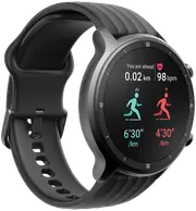Ryze Flex Smartwatch Dark Grey - Black Strap