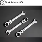 6-27mm Metric Flexible Head Ratcheting Wrench Spanner Combination Tool Set