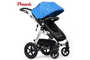 2 IN 1 BABY TODDLER PRAM STROLLER JOGGER ALUMINIUM WITH BASSINET - Blue
