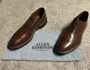 Allen Edmonds Men’s Park Avenue Cap-Toe Oxfords - Lug Soles - Chili - Size 11.5D