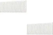 BESTonZON 2sets 2.0mm Wide 20 Fret Cupronickel Bass Guitar Fret Wire Copper Nickel Alloy Guitar Fingerboard Wire Silver Gg04 20pcs*2
