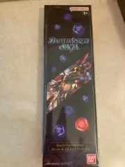 Battle Spirits Saga Sleeve & All Foil Deck Set SEALED