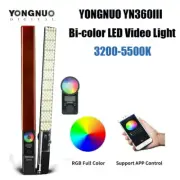 YONGNUO YN360 YN360III LED RGB Light Handheld Stick Remote Control 3200K-5500K