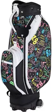 Callaway Golf Ladies Caddy Bag with Caster CRT BEAR 24 JM 9 x 46 inch 4kg Black