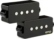 EMG Geezer Butler Signature P Passive Bass Pickup Set, Black
