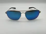 NEW Costa Del Mar CANAVERAL Polarized Sunglasses Palladium / Blue Glass 580G