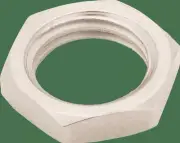 Cliff Hex Nut For Mounting 1/4" Jacks, Plated Steel