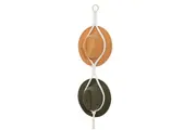 Boho Hand-Woven Macrame Hat Display Rack Hanging Cap Holder Hat Rope Hanger - Two-Hat