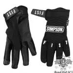 ♛大鬍子俱樂部♛ SIMPSON® FIST GLOVES FURY 美國 辛普森 原廠 羊皮 觸控手套 憤怒黑色