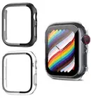 Overall Protective Case w/HD Tempered Glass for Apple Watch SE 2022 44mm / 40mm