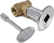 Midwest Hearth High Capacity Gas Valve Kit - 1/2" NPT