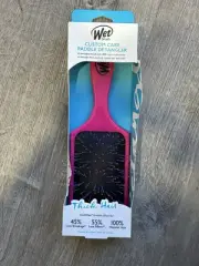 Wet Brush Thick Hair Brush Paddle - Pink New