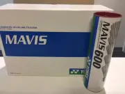 10 TUBES YONEX MAVIS 600 BADMINTON SHUTTLES SHUTTLECOCKS RED FAST MADE IN JAPAN