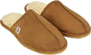 Detroit Tigers Mens High End Open Back Slide Slipper Medium