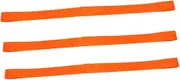 iplusmile 3pcs Heavy Duty Strap Car Tie Down Straps Load Straps Holding Loop Car Straps Tie Straps Orange