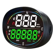 Weqizuerqi Car Head up Display - Digital Accurate Head Up Display,Car Speedometer Display, Car HUD with Speed MPH Compass Direction for Commuting