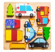 Kiddie Connect - Vehicle Puzzle with Magnets