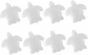 16Pcs Pool Filter Sponge High Efficiency Oil Absorbing Cotton Sponge for Pools Hot Tubs Spas Tortoise Shape Design White