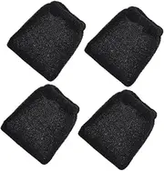 VICASKY 4pcs Hair Dryer Sock Diffuser Attachment Washable Sponge Covers for Blow Dryer Protects Nozzle and Evenly Dries Hair Lightweight and