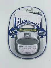 Bicycle Blackjack Handheld Electronic Game New in Package By Techno Source 2009