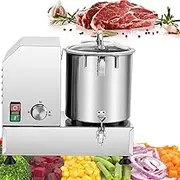 Commercial Food Processor Heavy Duty Electric Vegetable Chopper,Automatic Food Processor with Adjustable Speed,Chopper for Potato, Onion, Ginger, Cabbage,9L