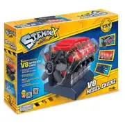 V8 Engine Model Building Kit - STEM Educational Toy with 270+ Parts, Ages 12+