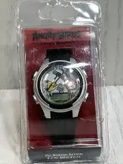 Angry Birds Feelin Fly LCD watch Battery Is Dead Pig Poppin Action (bin-6)