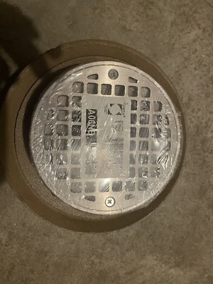NEW Smith A06NB Round Top Strainer w/ 2674 Floor Drain Body - Nickel Bronze