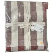 West Elm 100% Alpaca Steven Alan Hand Crafted In Peru Brown Beige 52" X 60"