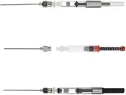 Office supplies 3 red, silver, and black pen Ink syringes Pen Ink Stationery supplies Pen spring filler ink auxiliary absorbent ink syringes Pen pen ink