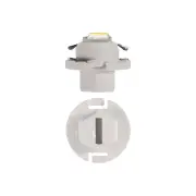 Narva 12 Volt B8.4D White Base L.E.D Dash Panel Globe - Cool White 6000K