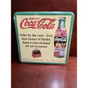 NIP Coca Cola COKE Jigsaw Puzzle in Collectible Tin Box 500 Pieces Bottle Shaped
