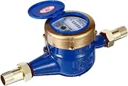 OKUMEYR Meter Digital Cold Water Flow Measuring Tool for Garden and Household Use
